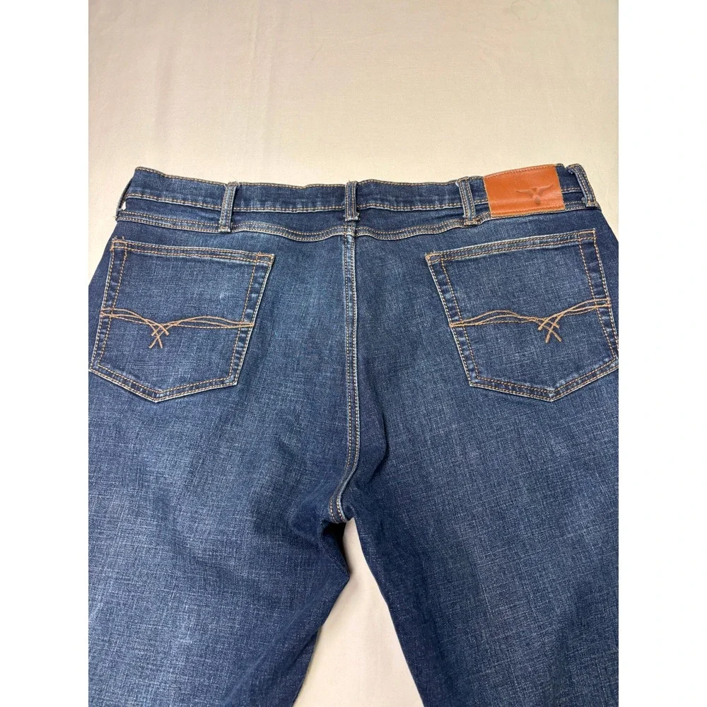 Wrangler 20X Style 33 Extreme Relaxed Jeans‎ Mens 38x30 Dark Wash Straight Leg